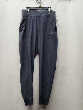 Men's Dark Gray Performance Joggers with Pocket Detailing